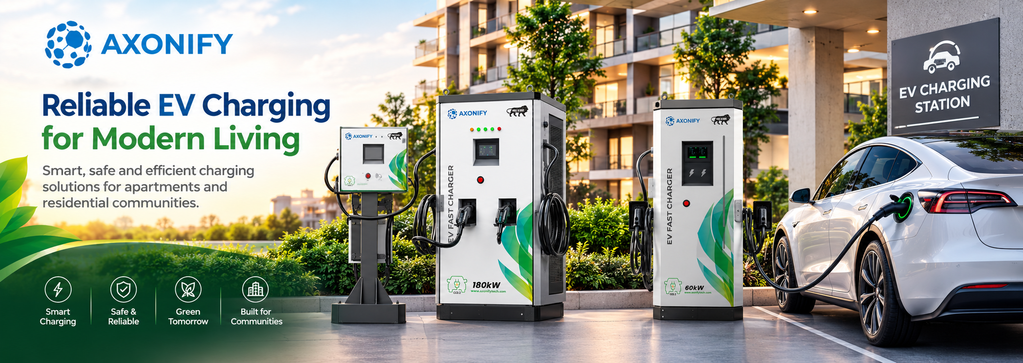 Axonify EV charging station